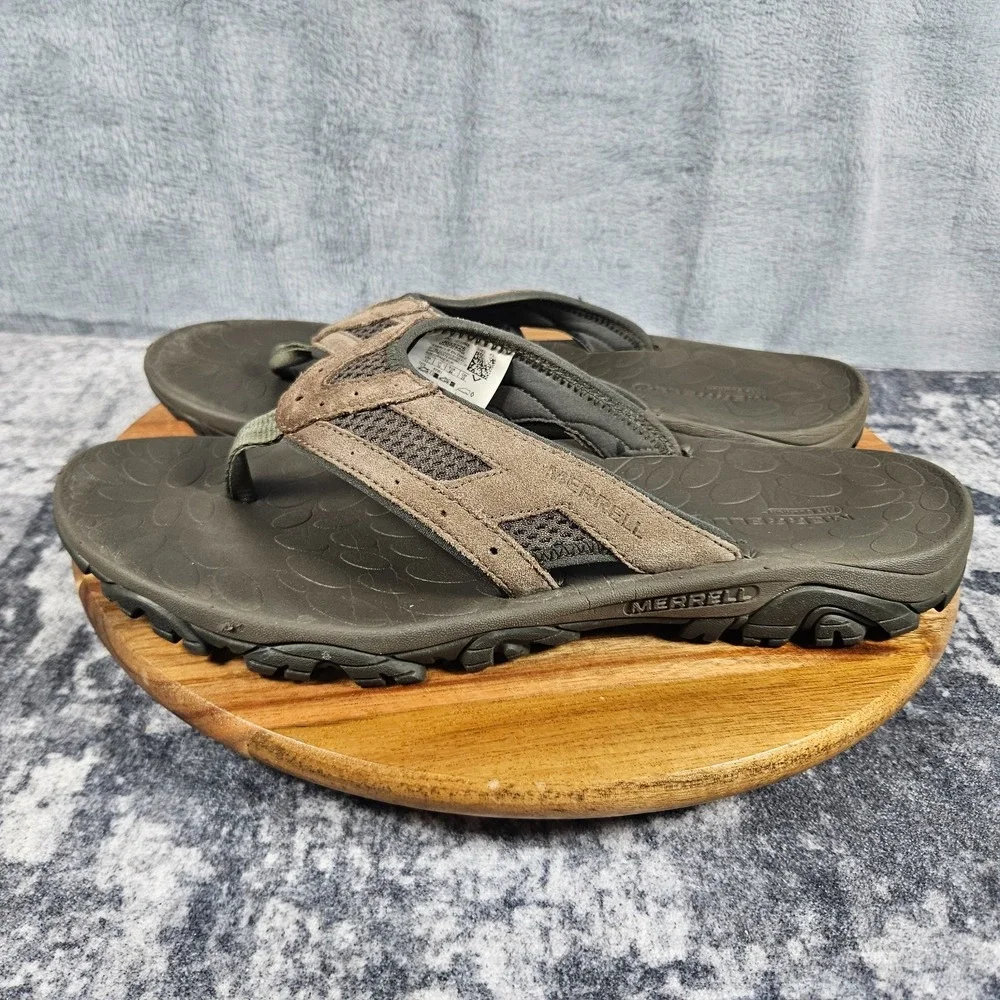 Merrell Moab Drift 2 Flip Flops Earth Men's Performance Sandal Size 11 Slip On